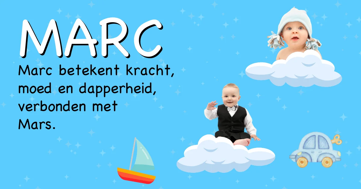Betekenis van de naam Marc - Ontdek de herkomst en betekenis van deze voornaam