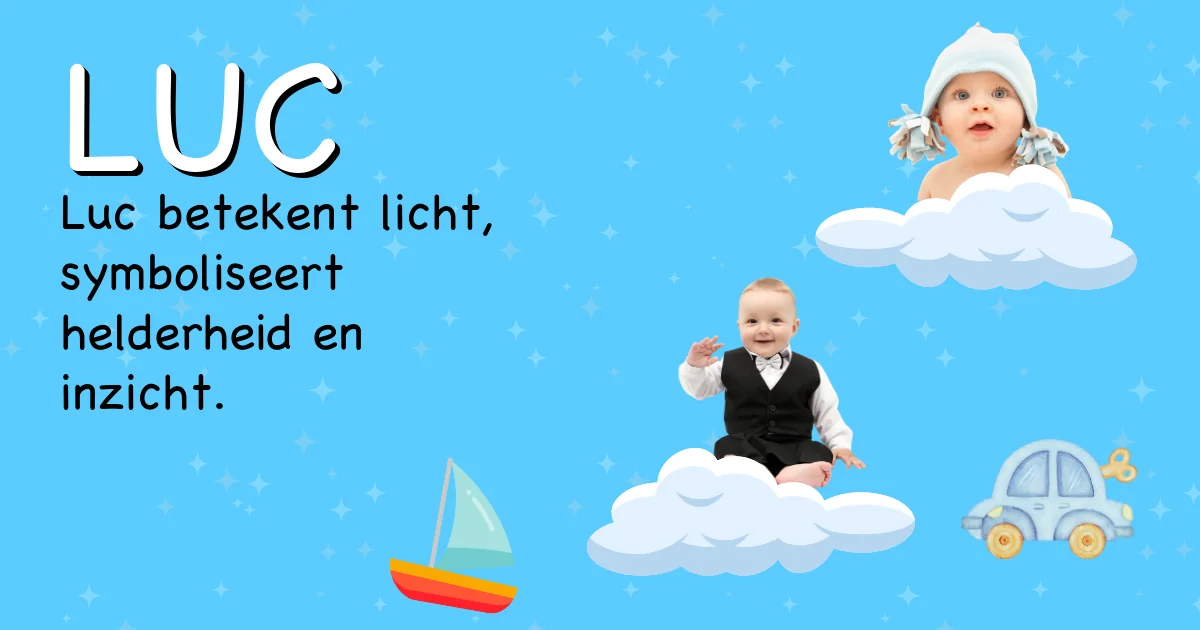 Betekenis van de naam Luc - Ontdek de herkomst en betekenis van deze voornaam