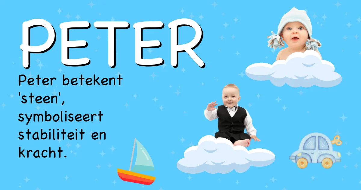 Betekenis van de naam Peter - Ontdek de herkomst en betekenis van deze voornaam