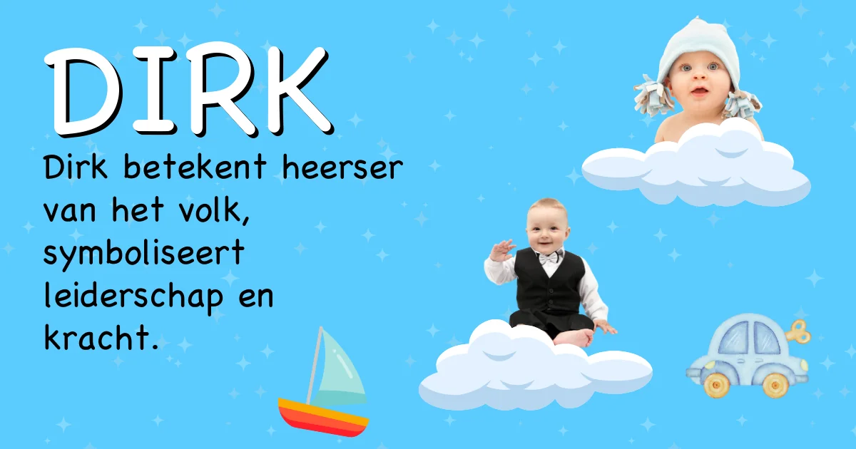 Betekenis van de naam Dirk - Ontdek de herkomst en betekenis van deze voornaam