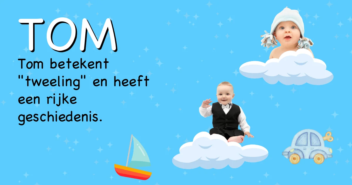 Betekenis van de naam Tom - Ontdek de herkomst en betekenis van deze voornaam