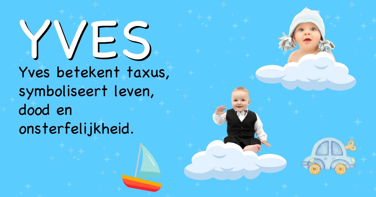 Betekenis van de naam Yves - Ontdek de herkomst en betekenis van deze voornaam