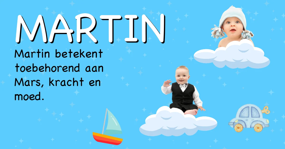 Betekenis van de naam Martin - Ontdek de herkomst en betekenis van deze voornaam