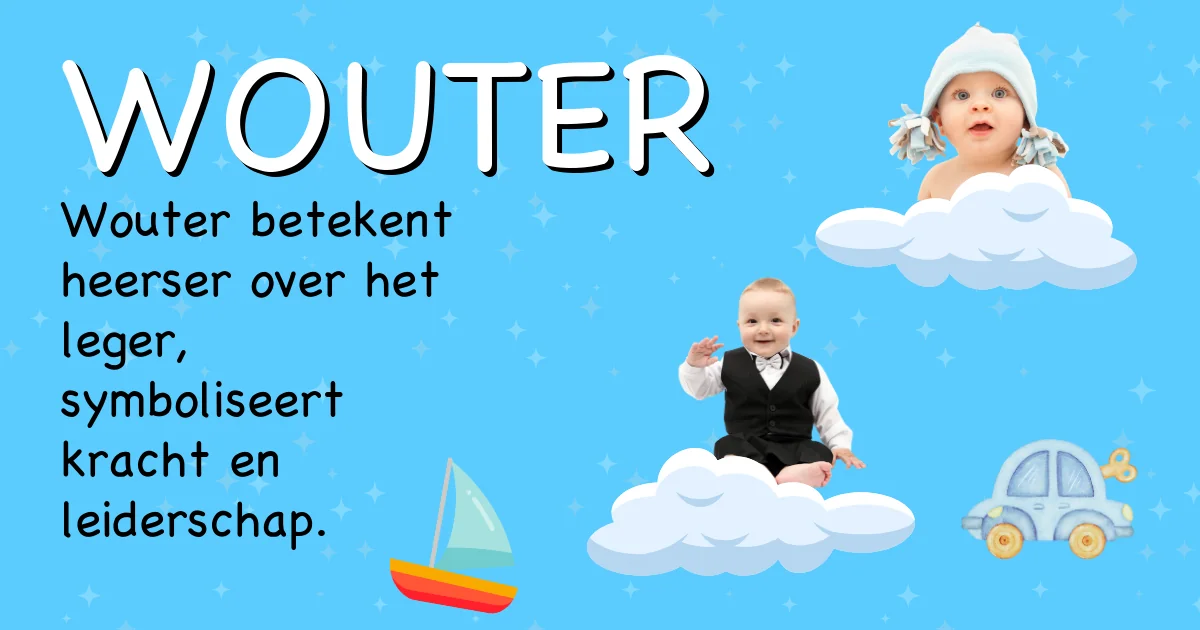 Betekenis van de naam Wouter - Ontdek de herkomst en betekenis van deze voornaam