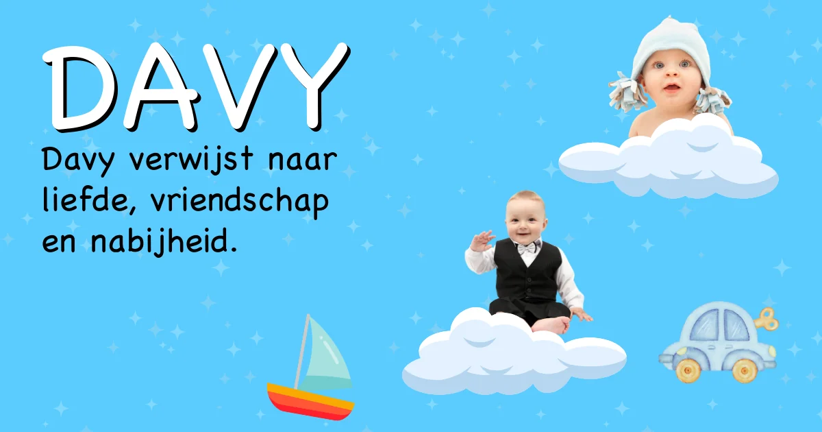 Betekenis van de naam Davy - Ontdek de herkomst en betekenis van deze voornaam