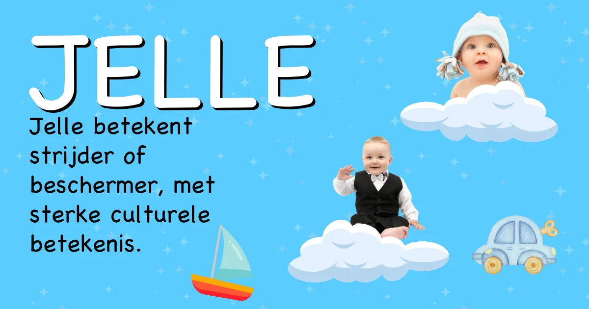 Betekenis van de naam Jelle - Ontdek de herkomst en betekenis van deze voornaam