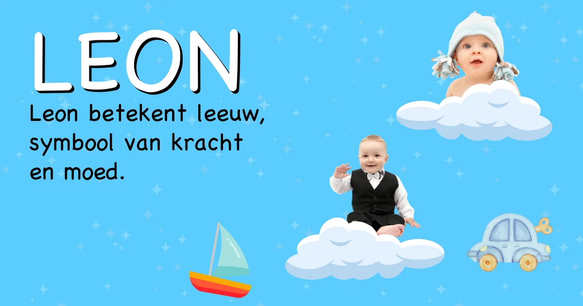 Betekenis van de naam Leon - Ontdek de herkomst en betekenis van deze voornaam