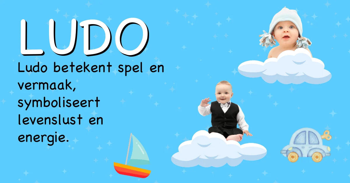 Betekenis van de naam Ludo - Ontdek de herkomst en betekenis van deze voornaam