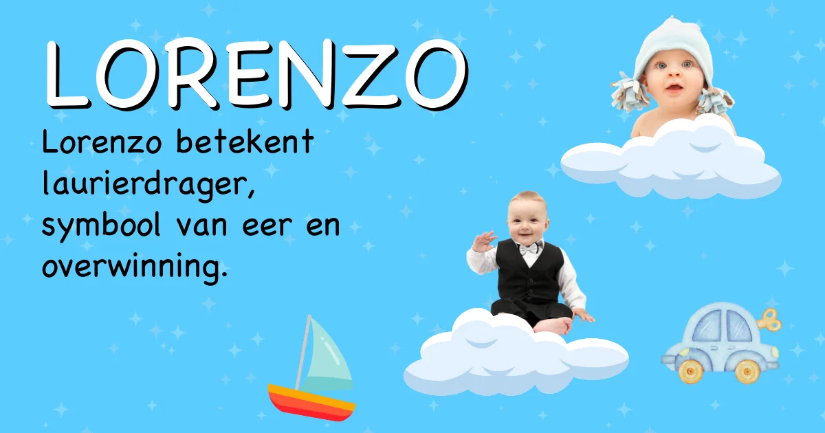 Betekenis van de naam Lorenzo - Ontdek de herkomst en betekenis van deze voornaam