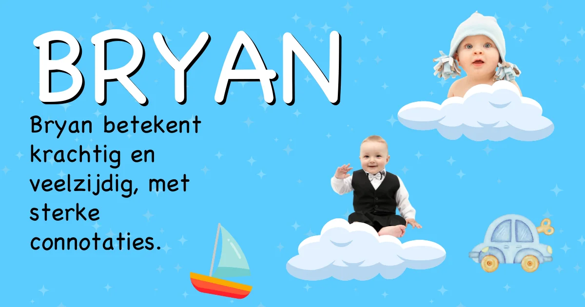 Betekenis van de naam Bryan - Ontdek de herkomst en betekenis van deze voornaam
