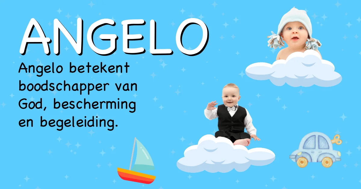 Betekenis van de naam Angelo - Ontdek de herkomst en betekenis van deze voornaam