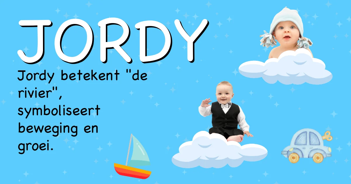 Betekenis van de naam Jordy - Ontdek de herkomst en betekenis van deze voornaam