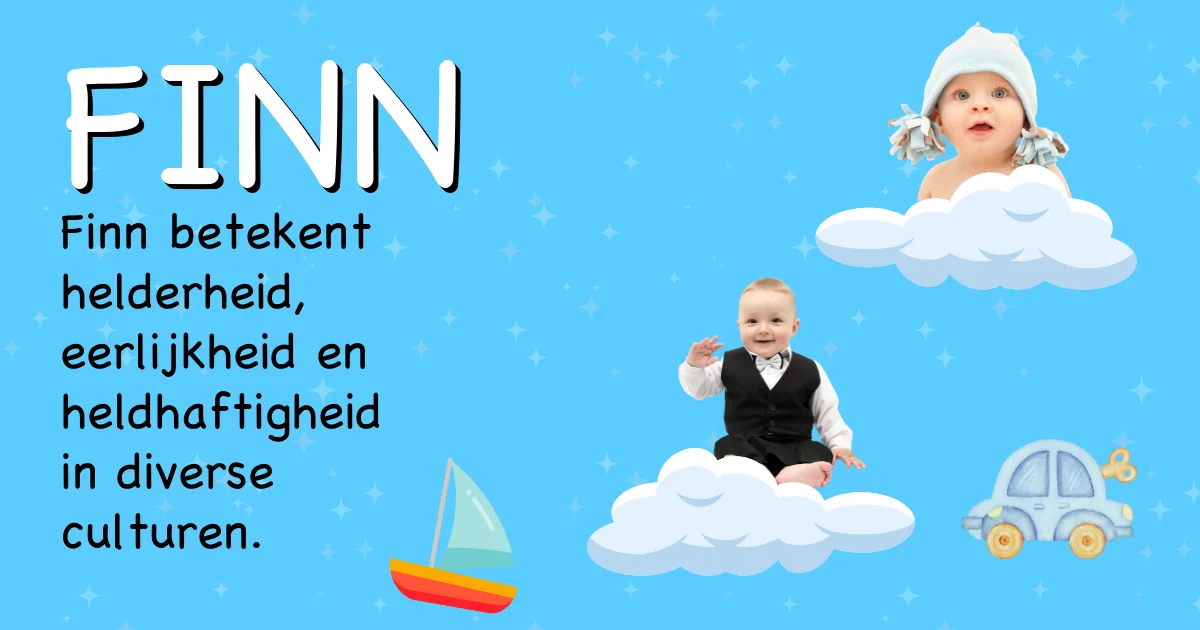 Betekenis van de naam Finn - Ontdek de herkomst en betekenis van deze voornaam
