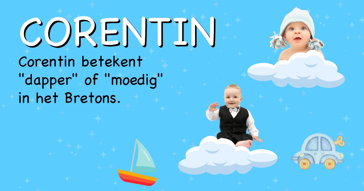 Betekenis van de naam Corentin - Ontdek de herkomst en betekenis van deze voornaam