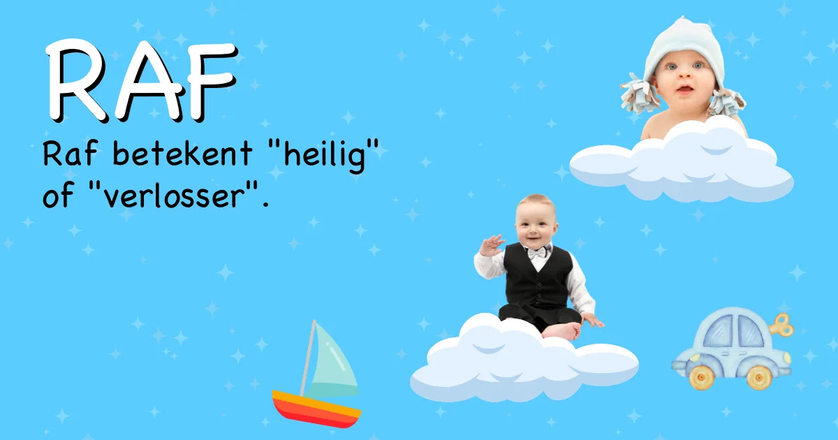 Betekenis van de naam Raf - Ontdek de herkomst en betekenis van deze voornaam