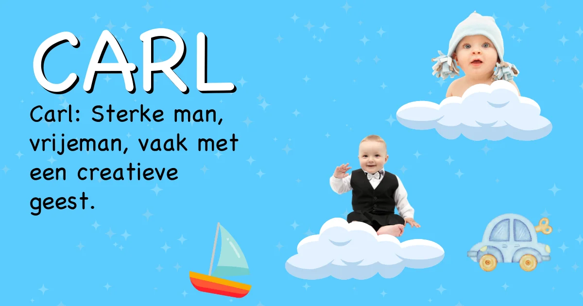 Betekenis van de naam Carl - Ontdek de herkomst en betekenis van deze voornaam