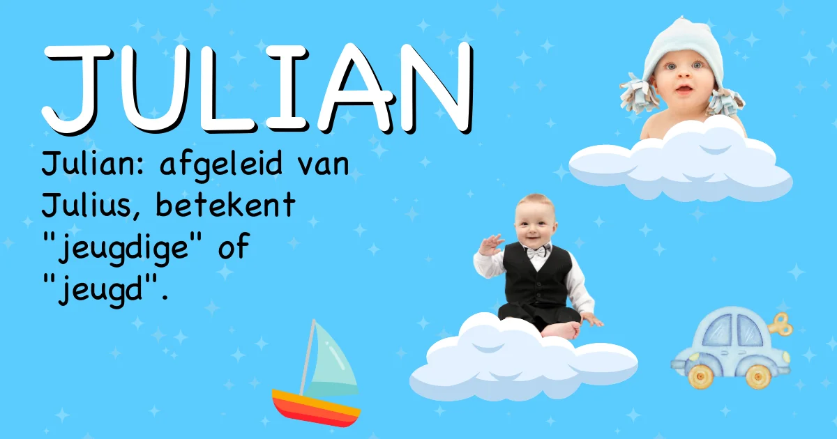 Betekenis van de naam Julian - Ontdek de herkomst en betekenis van deze voornaam
