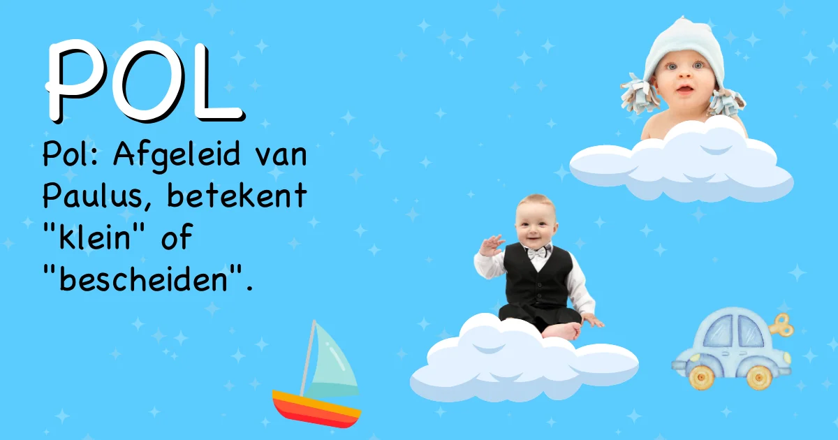 Betekenis van de naam Pol - Ontdek de herkomst en betekenis van deze voornaam