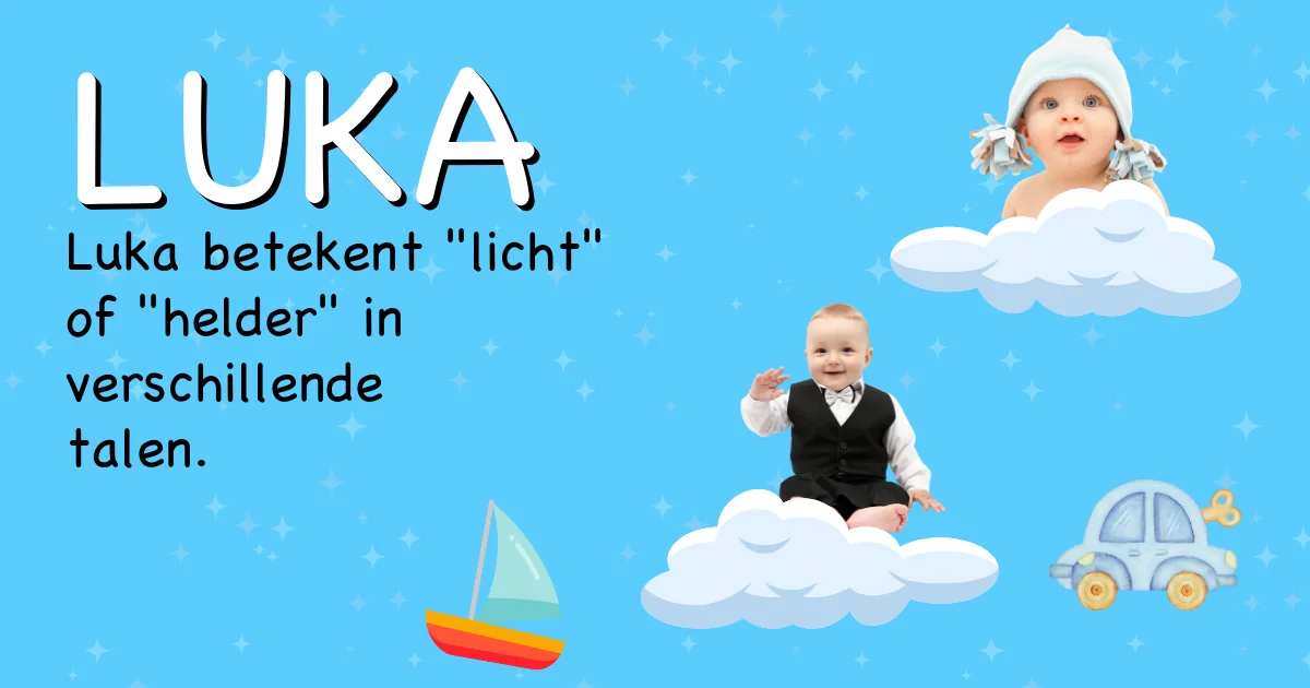 Betekenis van de naam Luka - Ontdek de herkomst en betekenis van deze voornaam