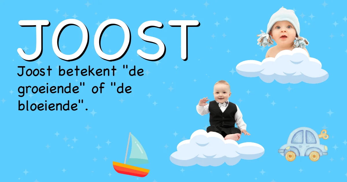 Betekenis van de naam Joost - Ontdek de herkomst en betekenis van deze voornaam