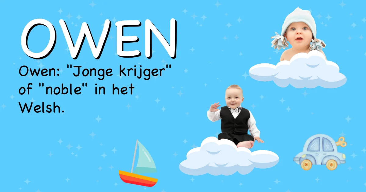 Betekenis van de naam Owen - Ontdek de herkomst en betekenis van deze voornaam