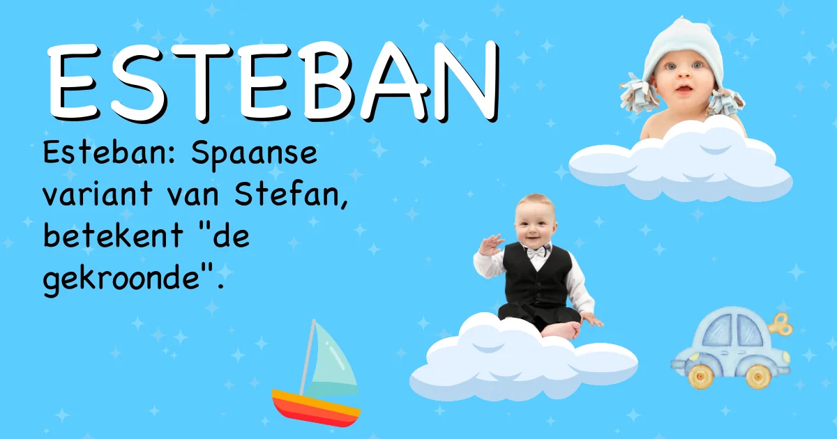 Betekenis van de naam Esteban - Ontdek de herkomst en betekenis van deze voornaam