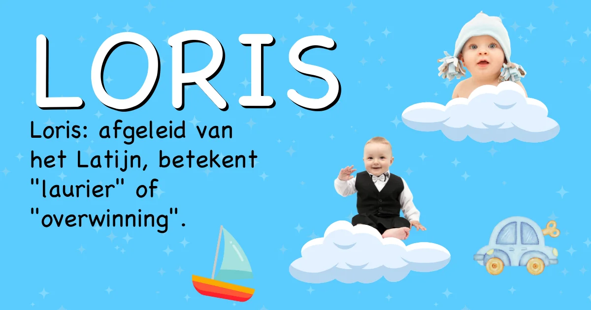 Betekenis van de naam Loris - Ontdek de herkomst en betekenis van deze voornaam