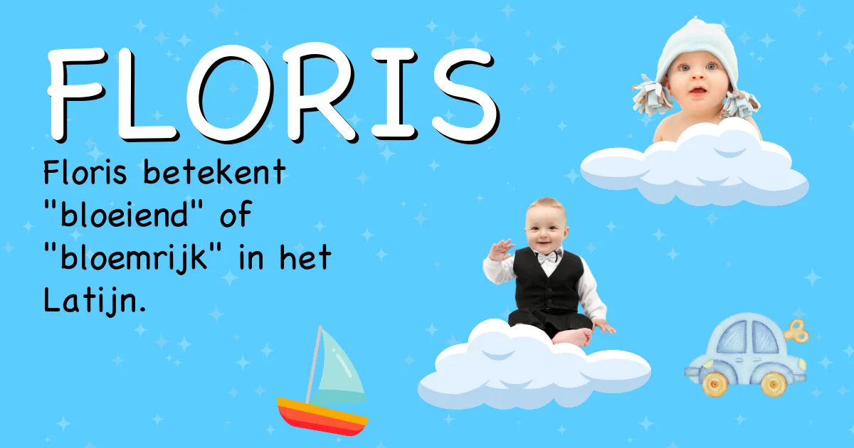 Betekenis van de naam Floris - Ontdek de herkomst en betekenis van deze voornaam