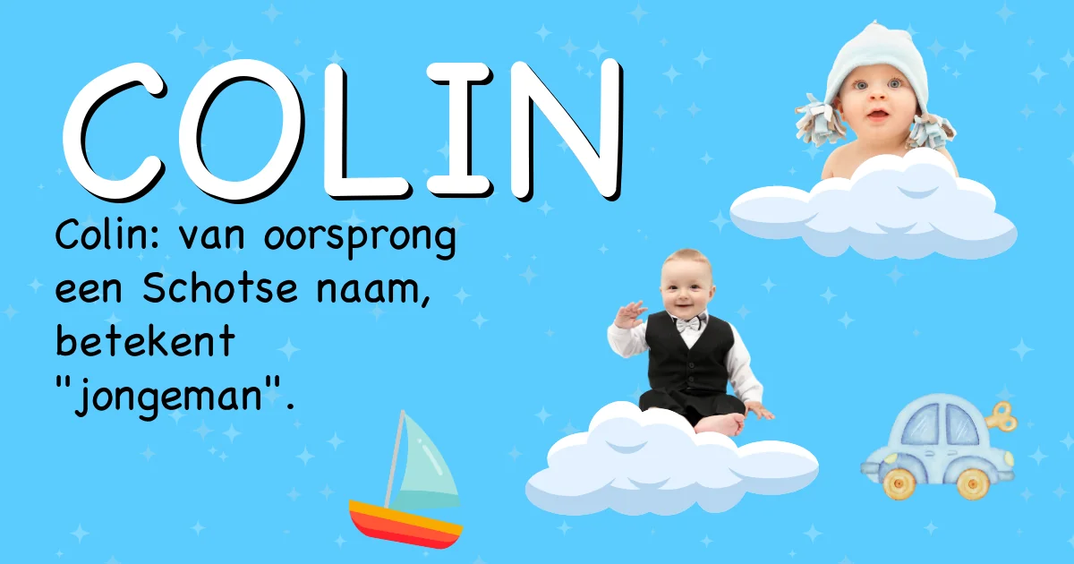 Betekenis van de naam Colin - Ontdek de herkomst en betekenis van deze voornaam