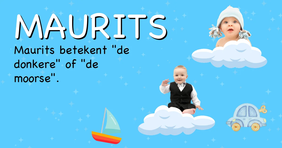 Betekenis van de naam Maurits - Ontdek de herkomst en betekenis van deze voornaam