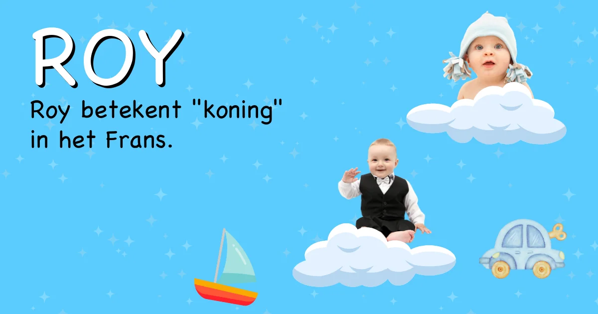 Betekenis van de naam Roy - Ontdek de herkomst en betekenis van deze voornaam