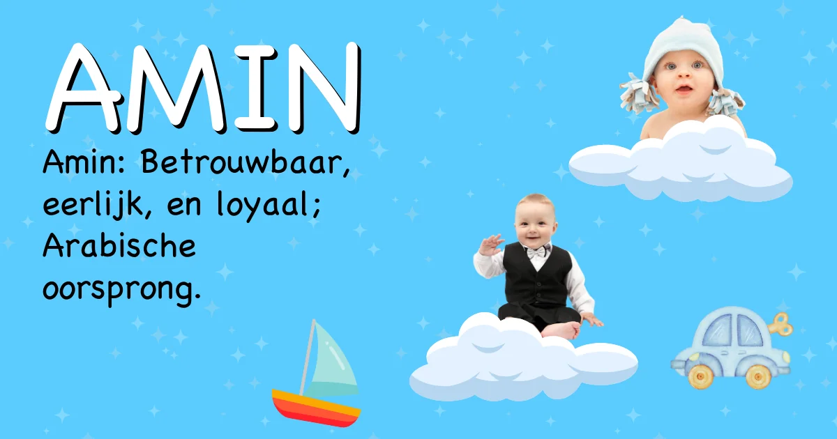 Betekenis van de naam Amin - Ontdek de herkomst en betekenis van deze voornaam