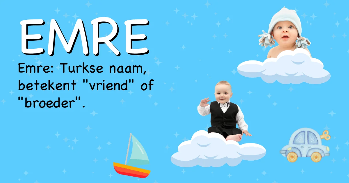 Betekenis van de naam Emre - Ontdek de herkomst en betekenis van deze voornaam