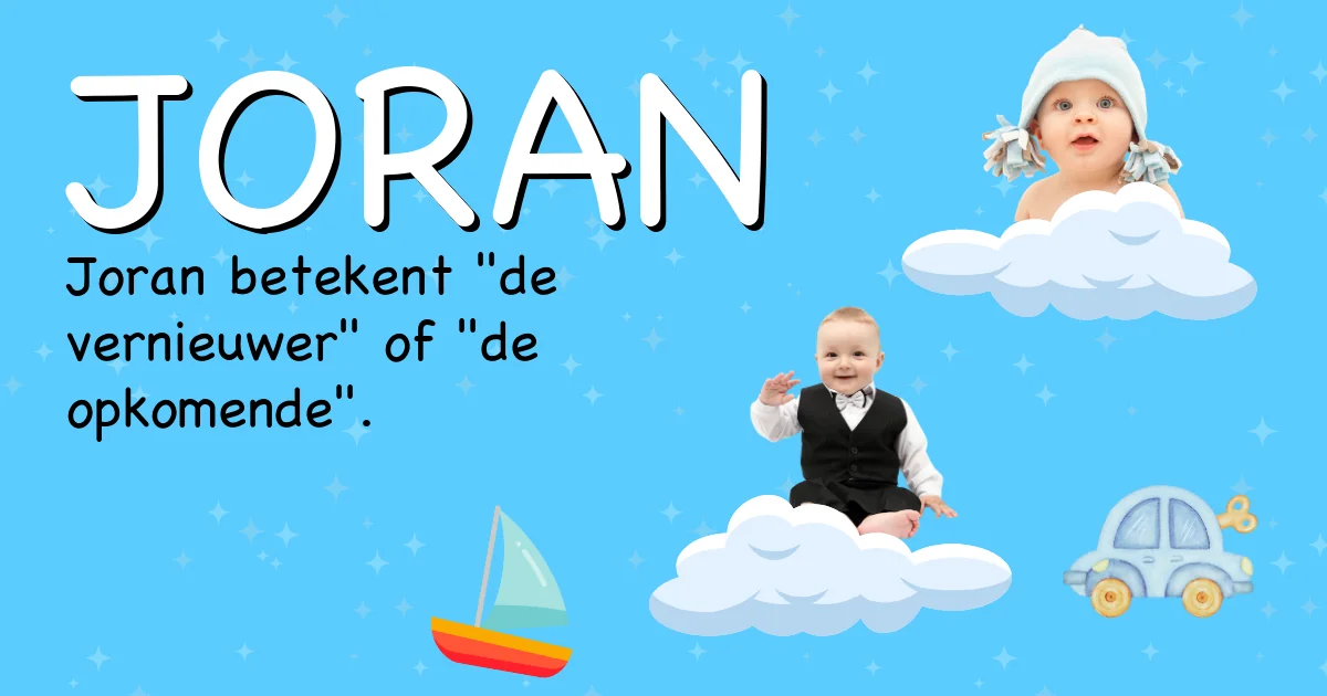 Betekenis van de naam Joran - Ontdek de herkomst en betekenis van deze voornaam