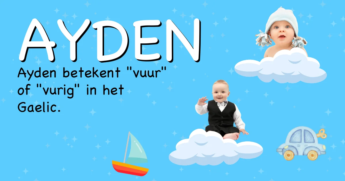 Betekenis van de naam Ayden - Ontdek de herkomst en betekenis van deze voornaam