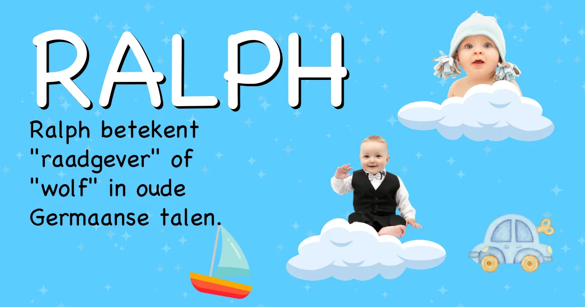 Betekenis van de naam Ralph - Ontdek de herkomst en betekenis van deze voornaam