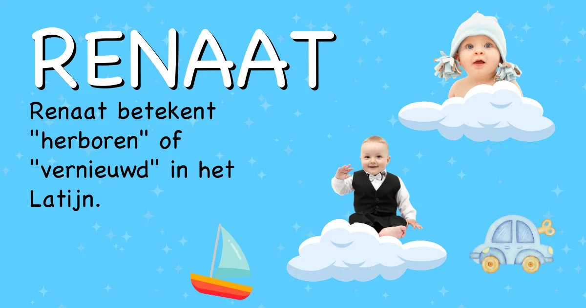 Betekenis van de naam Renaat - Ontdek de herkomst en betekenis van deze voornaam