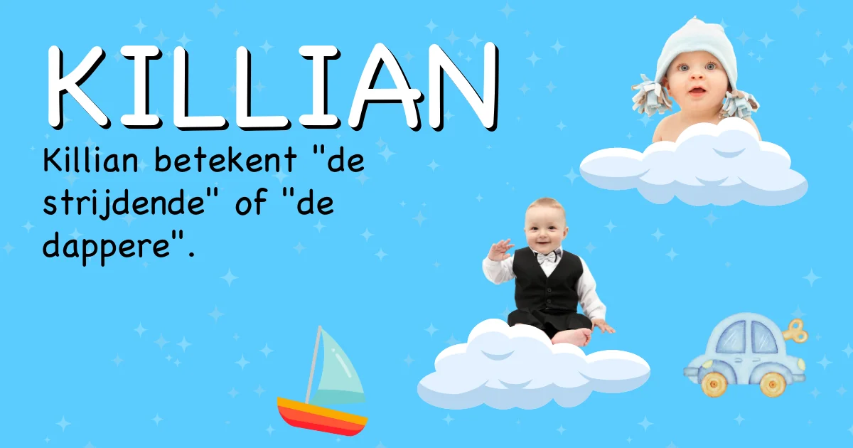 Betekenis van de naam Killian - Ontdek de herkomst en betekenis van deze voornaam