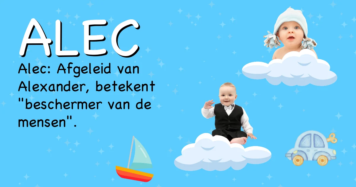 Betekenis van de naam Alec - Ontdek de herkomst en betekenis van deze voornaam