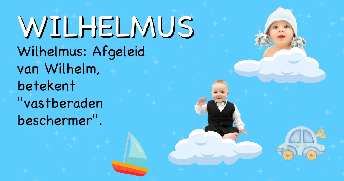 Betekenis van de naam Wilhelmus - Ontdek de herkomst en betekenis van deze voornaam