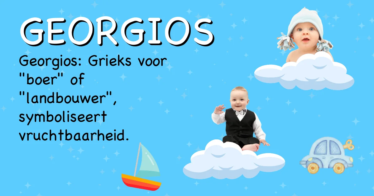 Betekenis van de naam Georgios - Ontdek de herkomst en betekenis van deze voornaam