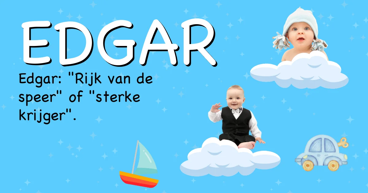 Betekenis van de naam Edgar - Ontdek de herkomst en betekenis van deze voornaam