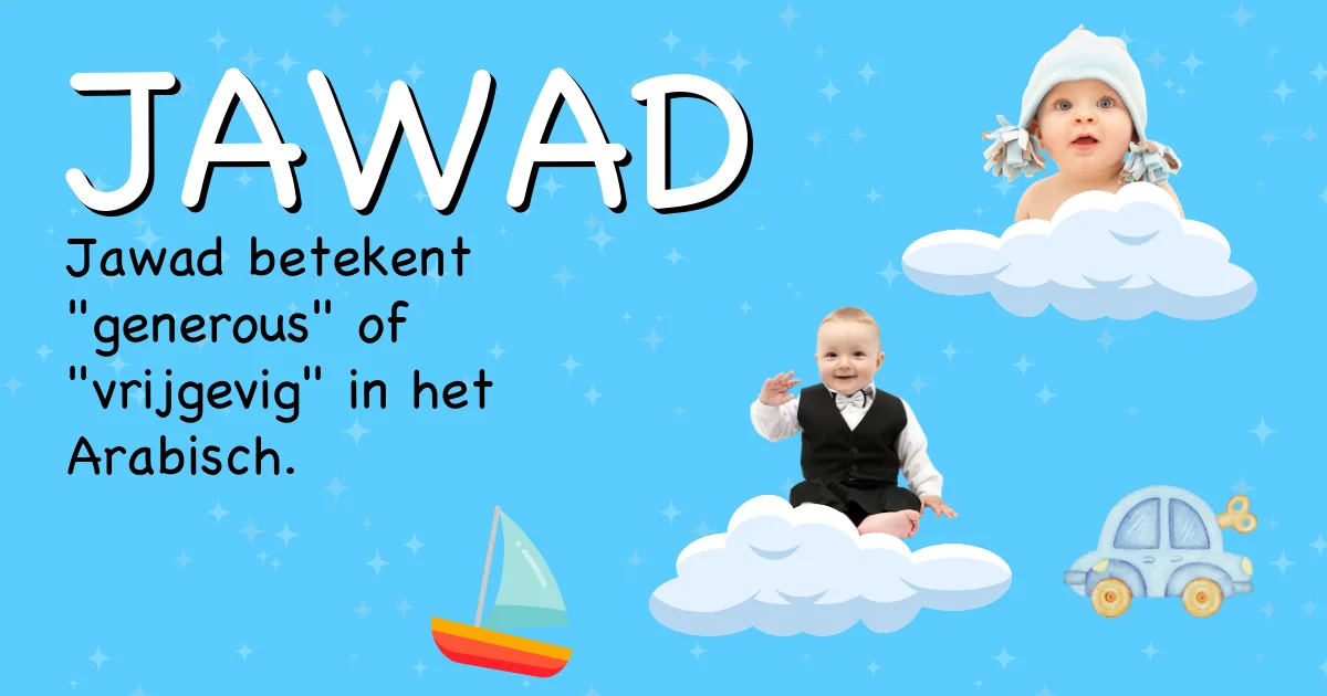 Betekenis van de naam Jawad - Ontdek de herkomst en betekenis van deze voornaam