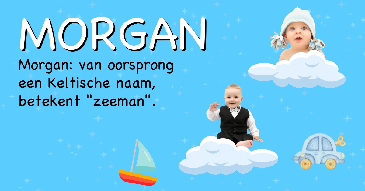 Betekenis van de naam Morgan - Ontdek de herkomst en betekenis van deze voornaam