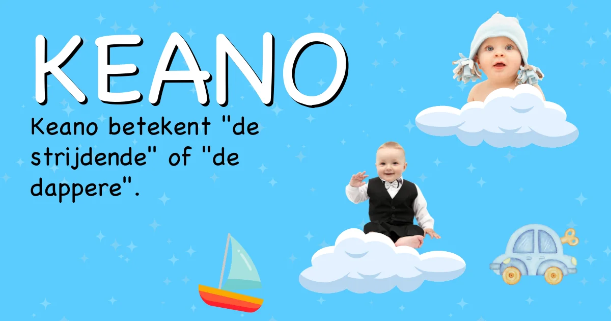 Betekenis van de naam Keano - Ontdek de herkomst en betekenis van deze voornaam