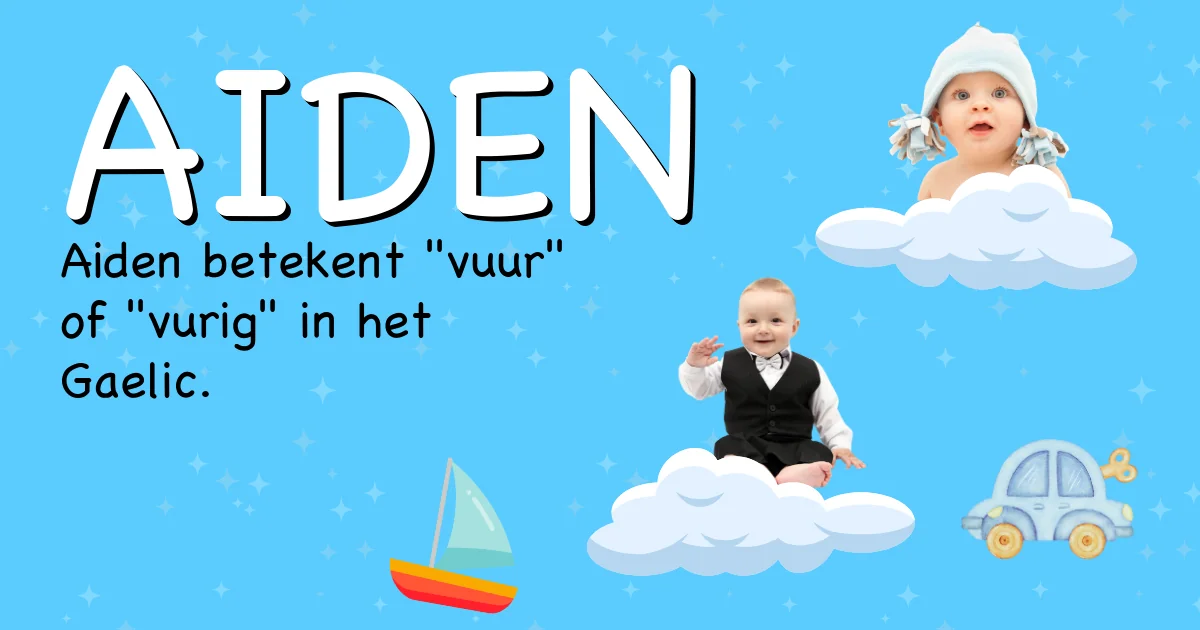 Betekenis van de naam Aiden - Ontdek de herkomst en betekenis van deze voornaam