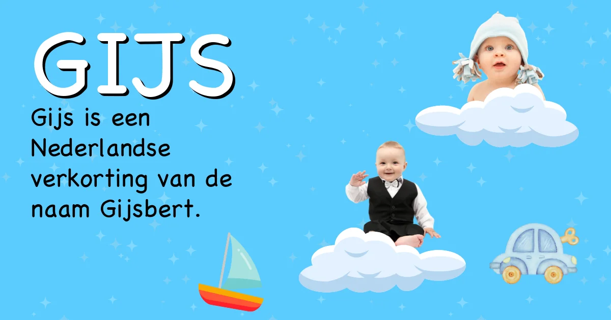 Betekenis van de naam Gijs - Ontdek de herkomst en betekenis van deze voornaam