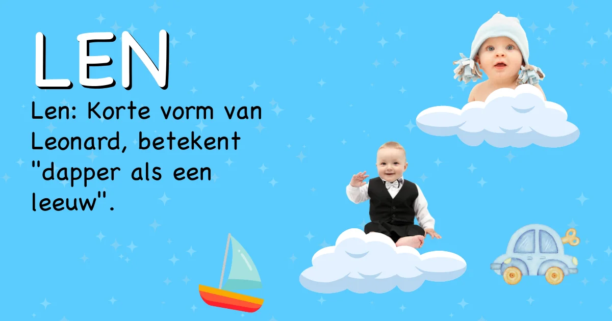 Betekenis van de naam Len - Ontdek de herkomst en betekenis van deze voornaam