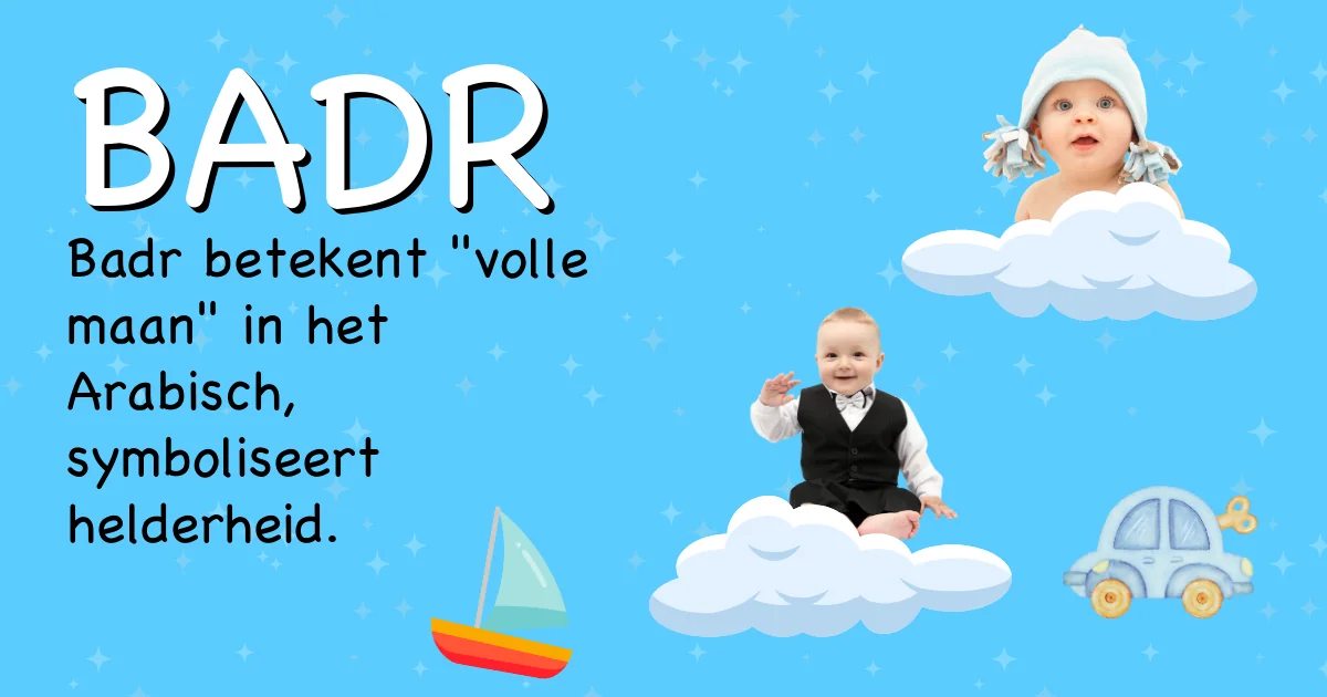 Betekenis van de naam Badr - Ontdek de herkomst en betekenis van deze voornaam