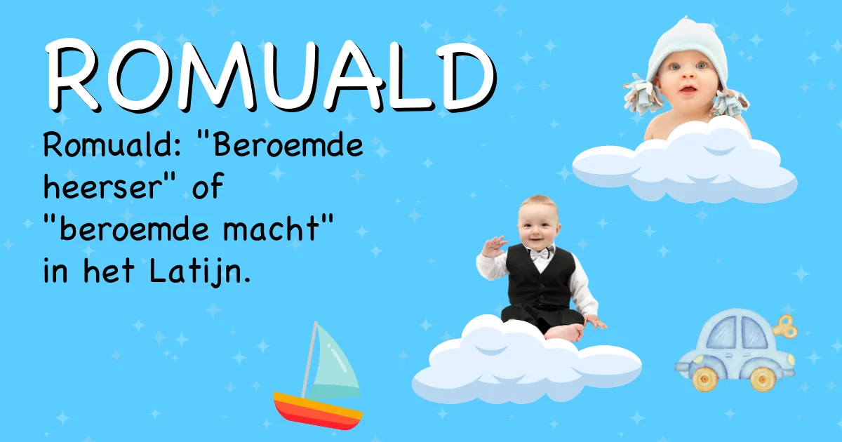 Betekenis van de naam Romuald - Ontdek de herkomst en betekenis van deze voornaam